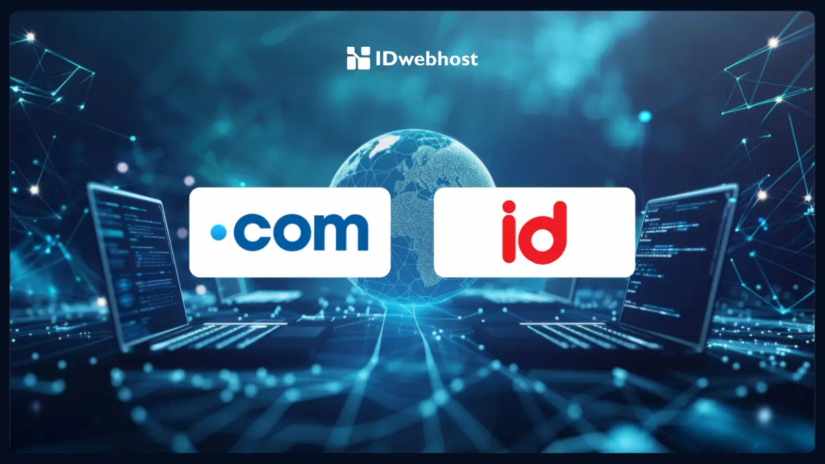Mana yang Lebih Baik: Domain .com atau .id? Ini Perbedaannya | Sumber gambar Idwebhost.com