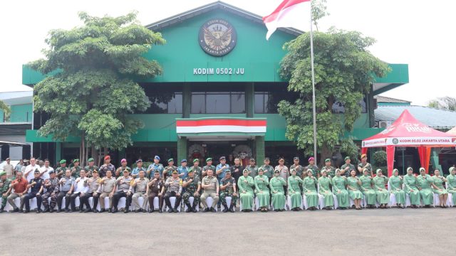Danrem 052/Wkr Brigjen TNI Faizal Rizal Perkuat Sinergi dan Semangat Prajurit Kodim 0502/Jakarta Utara