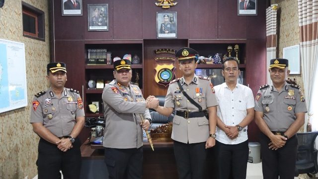 Kapolres Beltim Pimpin Upacara Penyerahan Jabatan Kasat Reskrim