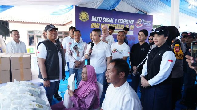Wakapolri Hadir di Tengah Warga, Dorong Kesehatan Masyarakat Bogor