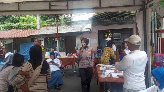 Jaga Jakarta On The Spot untuk Indonesia, Polres Metro Jakarta Pusat Sambangi Warga Rw.008 Petojo Utara