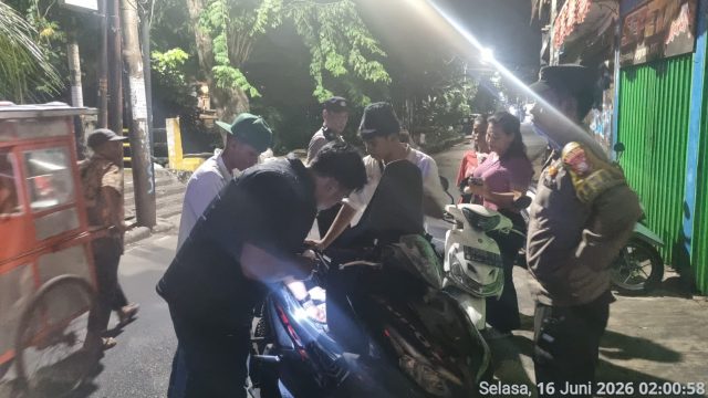 Operasi Cipta Kondisi Bergerak Saat Dini Hari, Ruang Gerak Pelaku Kejahatan Dipersempit di Johar Baru