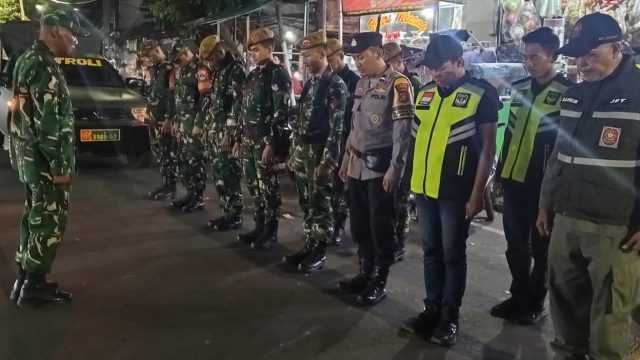 Patroli Komduk Perkuat Sinergitas TNI-Polri, Jaga Kondusifitas Wilayah Johar Baru