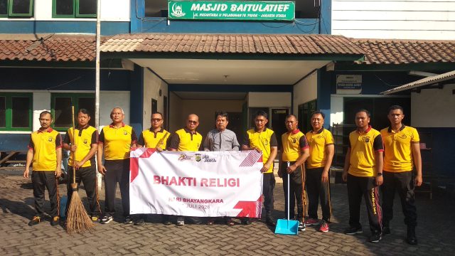 Sambut Hari Bhayangkara ke-80, Polres Priok, Gelar Bakti Religi di Rumah Ibadah 