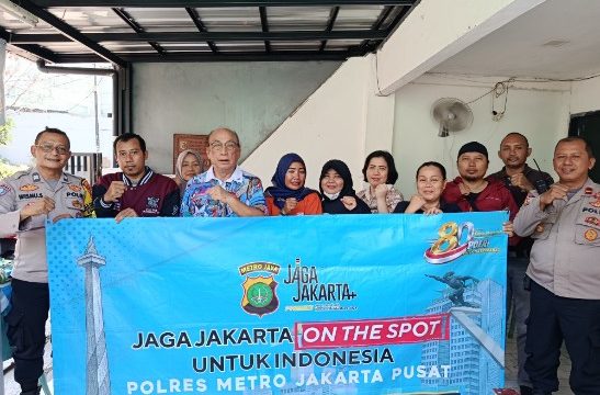 Polisi dan Warga Duduk Bersama, Jaga Jakarta On The Spot Perkuat Kamtibmas di Cempaka Putih Timur