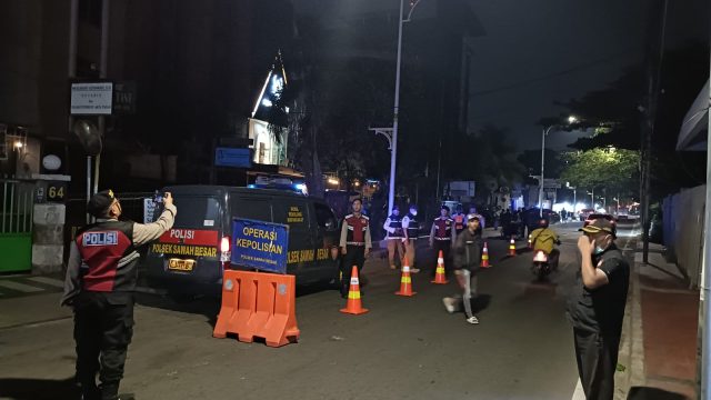 Operasi Cipta Kondisi Sawah Besar Persempit Ruang Gerak Pelaku Kejahatan