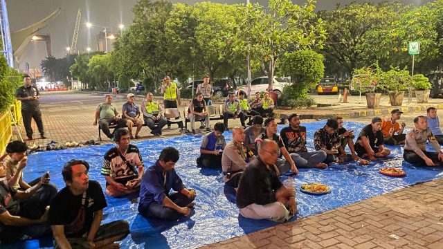 JJOS Nobar Piala Dunia 2026, Pererat Silaturahmi dan Perkuat Kamtibmas di Terminal Nusantara Pura
