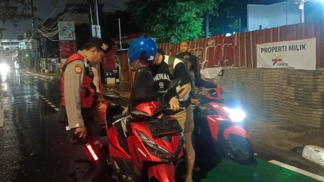 Polsek Cempaka Putih Intensifkan Razia dan Patroli, Antisipasi Kejahatan Jalanan