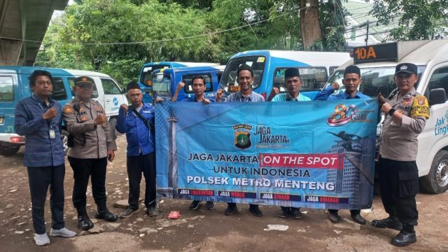 Jaga Jakarta On The Spot Perkuat Sinergi Polri dan Komunitas Jaklingko Cikini