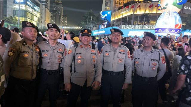 Polsek Metro Menteng Maksimalkan Pengamanan Puncak HUT Jakarta ke-499, Warga Diimbau Waspada Kejahatan Jalanan