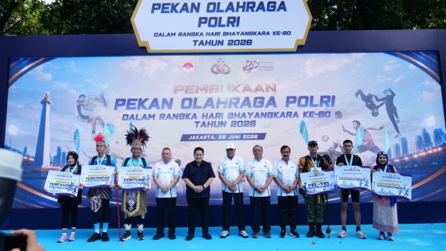 Wakapolri Buka Pekan Olahraga Polri Hari Bhayangkara ke-80, Tegaskan Semangat “Polri untuk Masyarakat