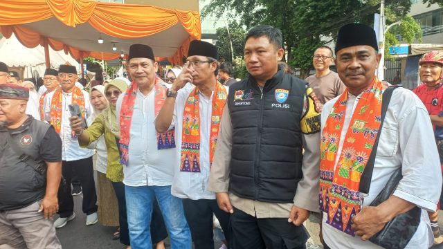 Bhabinkamtibmas Kebon Kacang Bersama Tiga Pilar Hadiri Kegiatan “Boncang Ngumpul Lagi” dalam Rangka HUT DKI Jakarta ke-499