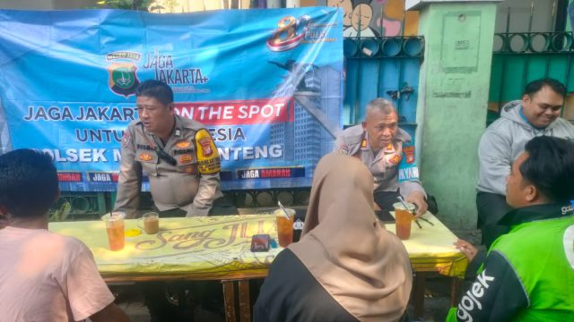 Jaga Jakarta On The Spot Pererat Sinergi Polsek Metro Menteng Bersama Warga Rw 07 Kebon Sirih