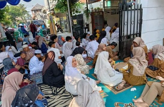 Hadiri Santunan Anak Yatim, Polsek Cempaka Putih Perkuat Kedekatan dengan Masyarakat