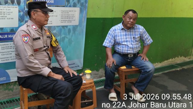 Patroli dan Sambang MTs N 09 Jakarta, Polisi Imbau Pelajar Hindari Tawuran