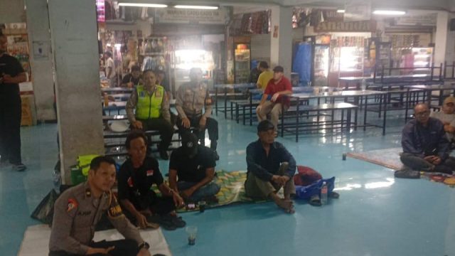 Polres Priok, Gelar JJOS Nobar Kamtibmas Piala Dunia 2026, Perkuat Sinergi dan Ciptakan Situasi Aman di Terminal Penumpang