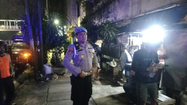Potret Kebersamaan Patroli Blue Light Tiga Pilar Perkuat Keamanan Kawasan Area Publik 
