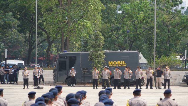 Polisi Kerahkan 3.269 Personel Amankan Dzikir dan Doa Kebangsaan HUT Ke-81 RI di Monas