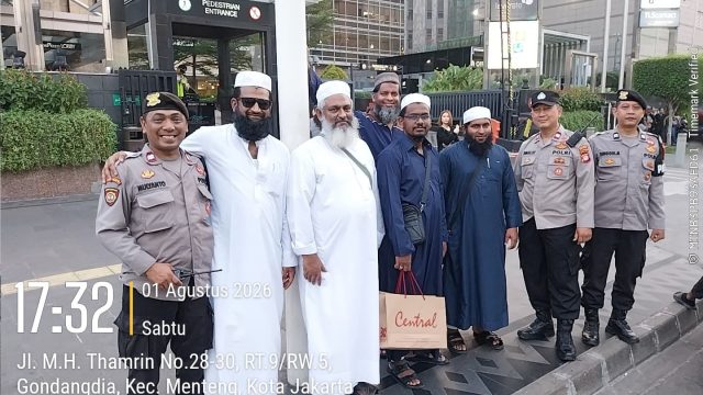 Polri Hadir di Tengah Masyarakat, Patroli Presisi Jaga Keamanan Thamrin