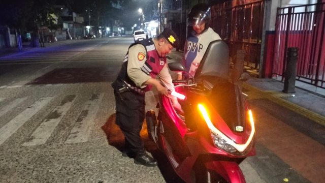 Razia Dini Hari Polsek Cempaka Putih, Wujud Nyata Menjaga Kamtibmas Tetap Kondusif