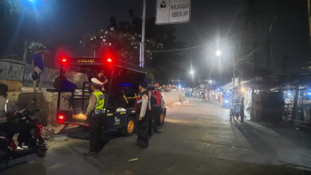 Patroli Ops Cipta Kondisi Mobile, Polsek Metro Tanah Abang Intensifkan Upaya Pencegahan Gangguan Kamtibmas di Wilayah Hukum